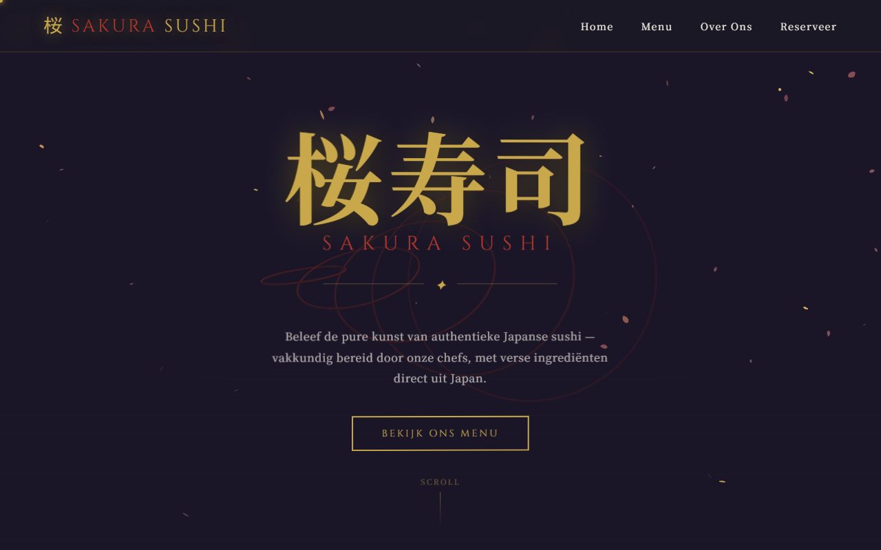 Schermafbeelding van Sakura Sushi